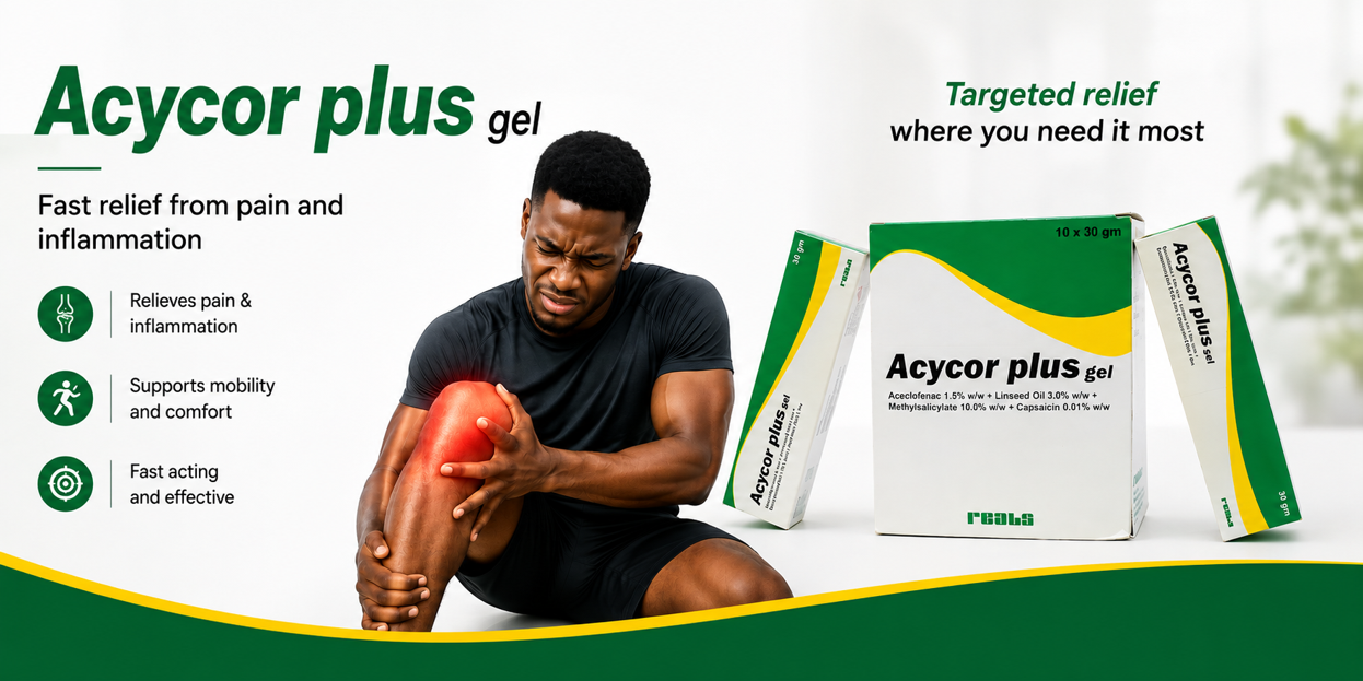Acycor plus gel